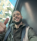 Foto van hulp Nizar in Amsterdam