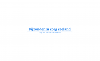 Foto van hulp stichting bijzonder in zorg zeeland in Axel