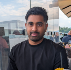 Foto van hulp Viresh in Leiden