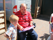 Foto van hulpvrager Hans in RIJNSATERWOUDE
